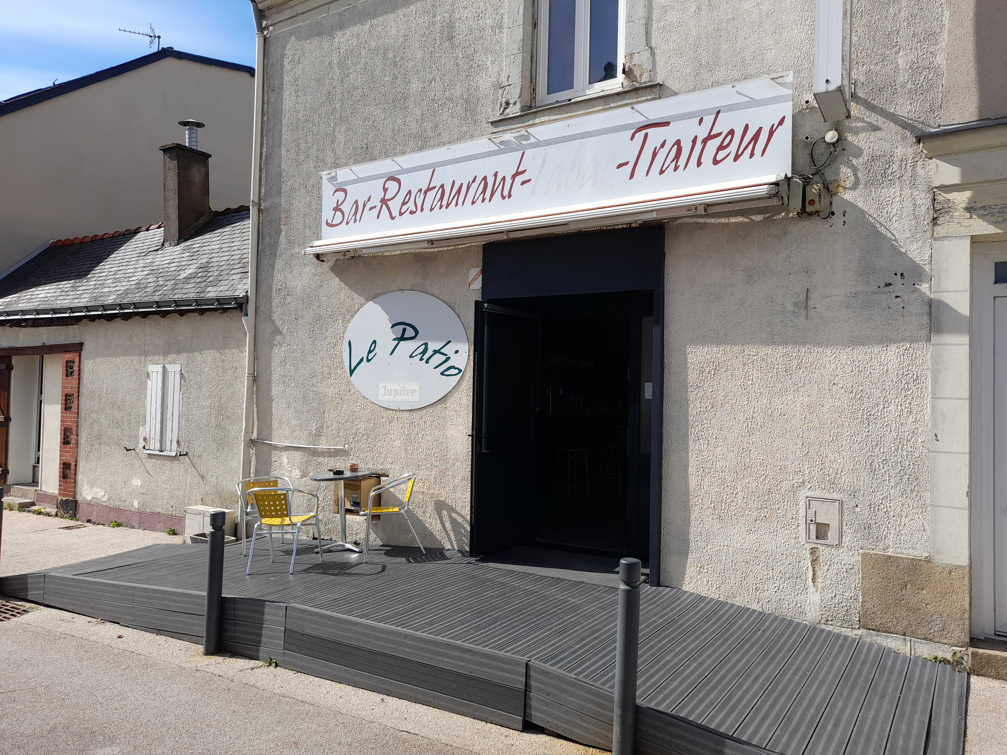 Le Bar restaurant LE PATIO A SAINT MARTIN DU FOUILLOUX (49)