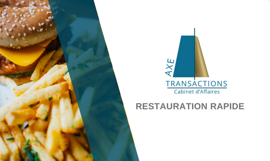 RESTAURATION RAPIDE A VENDRE SUR LE MAINE ET LOIRE
